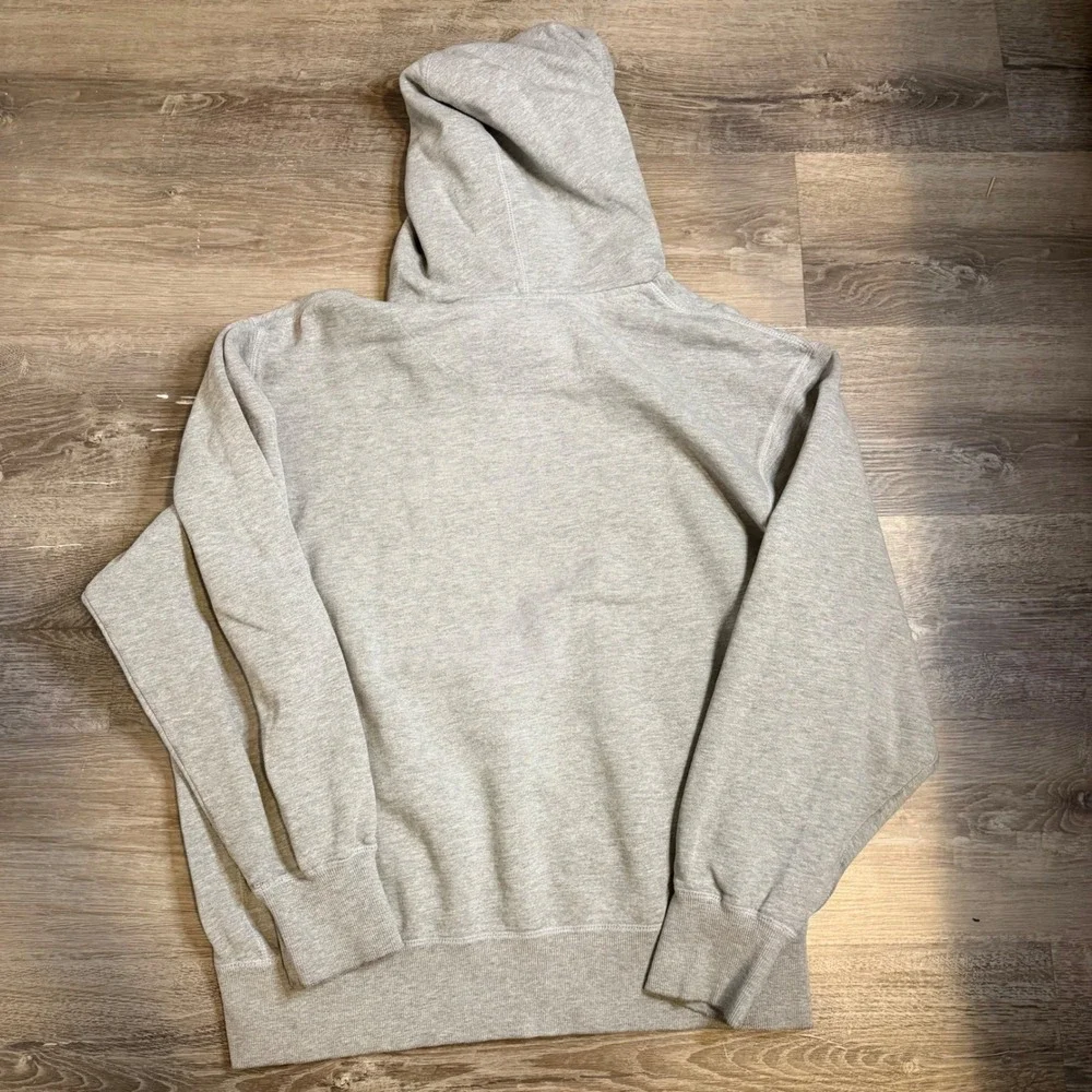 Nike Center Swoosh Cincinnati Reds MLB Hoodie Gray Embroidered Sweatshirt Men XL